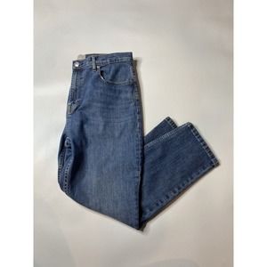 Everlane The Cheeky Jean Womens 31 Crop Medium Wash Denim